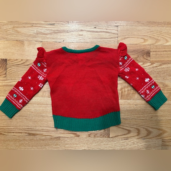 Toddler Girls Sweater Sweaters Christmas Holiday Grinch Mickey Minnie Shirts - Picture 3 of 6